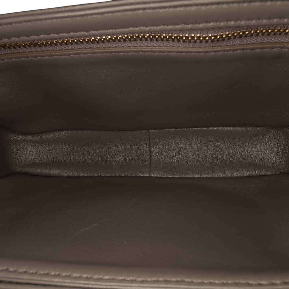 Pre-Loved Celine Teen Shiny Calfskin Triomphe Crossbody - Picture 4 of 12